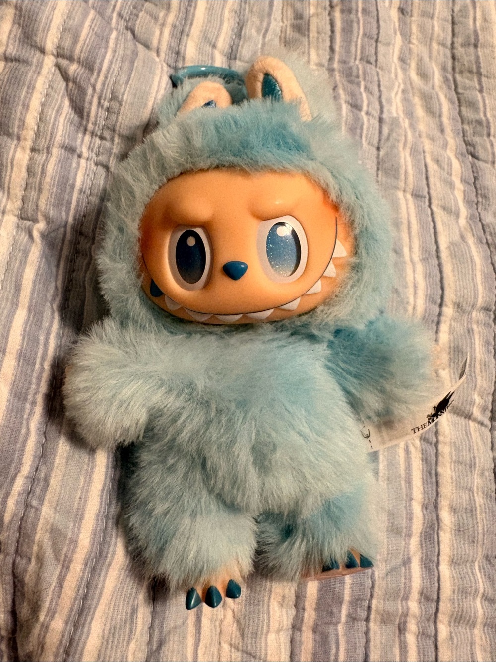 POP MART LABUBU Big Into Energy Serenity Vinyl Plush Pendant Blue